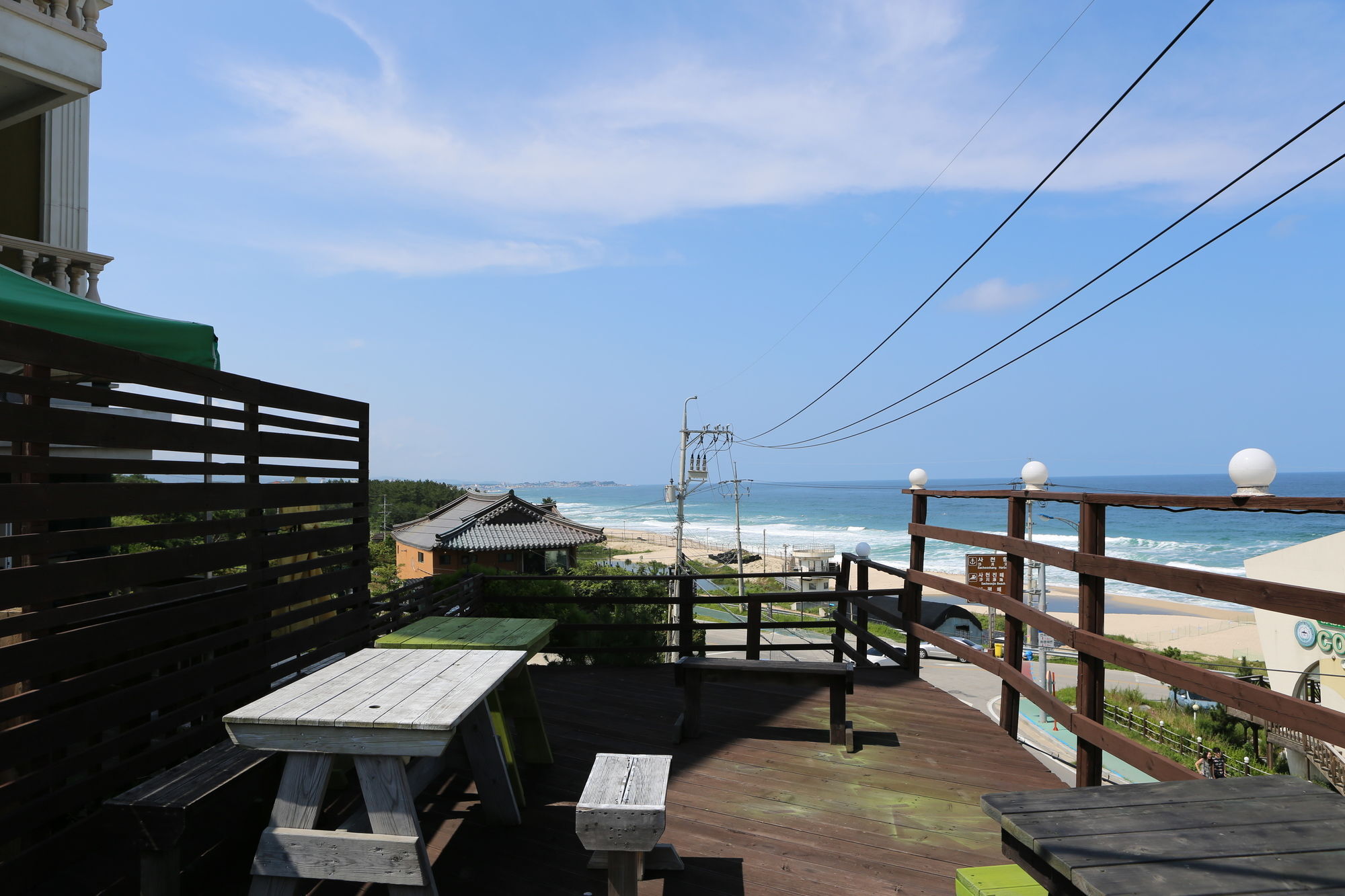 Seaview Pension Gangneung Ngoại thất bức ảnh